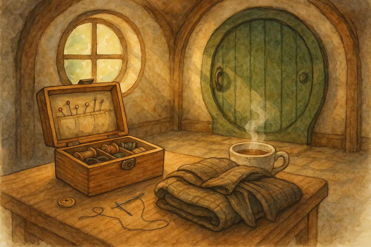 Today’s musing scene