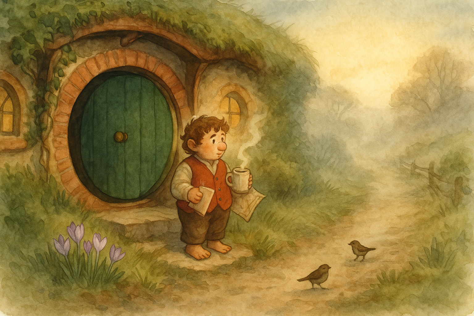 Today’s musing scene